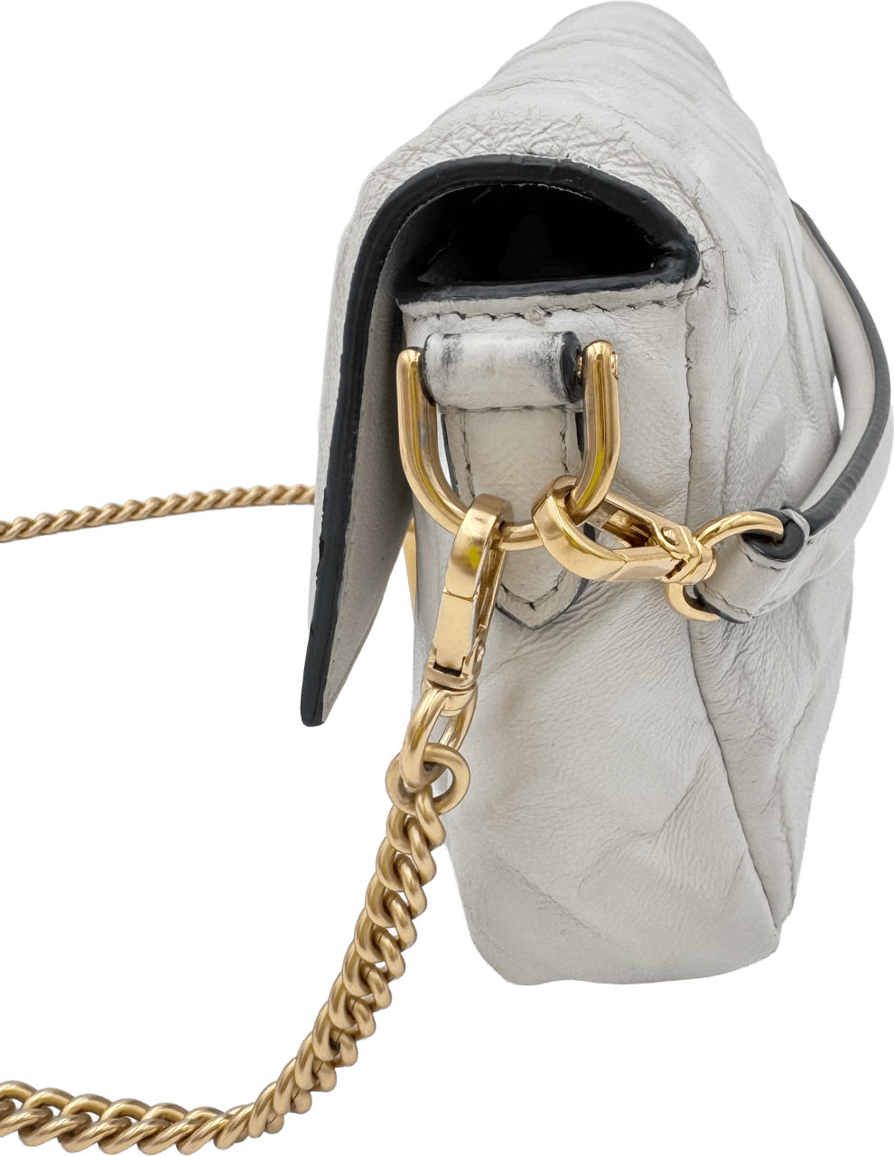 Fendi Fendi Baguette Chain Mini - Off White Wit