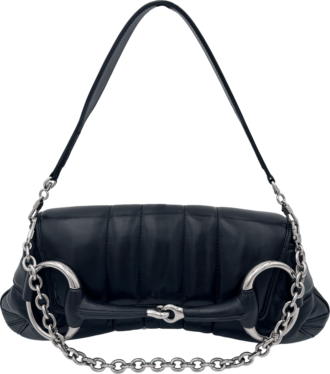 Gucci Gucci Horsebit Monogram - Beige Zwart