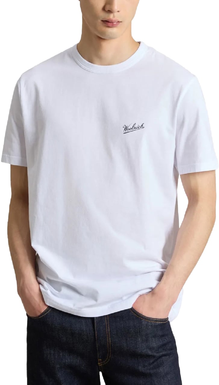Woolrich T-Shirts And Polos White Wit