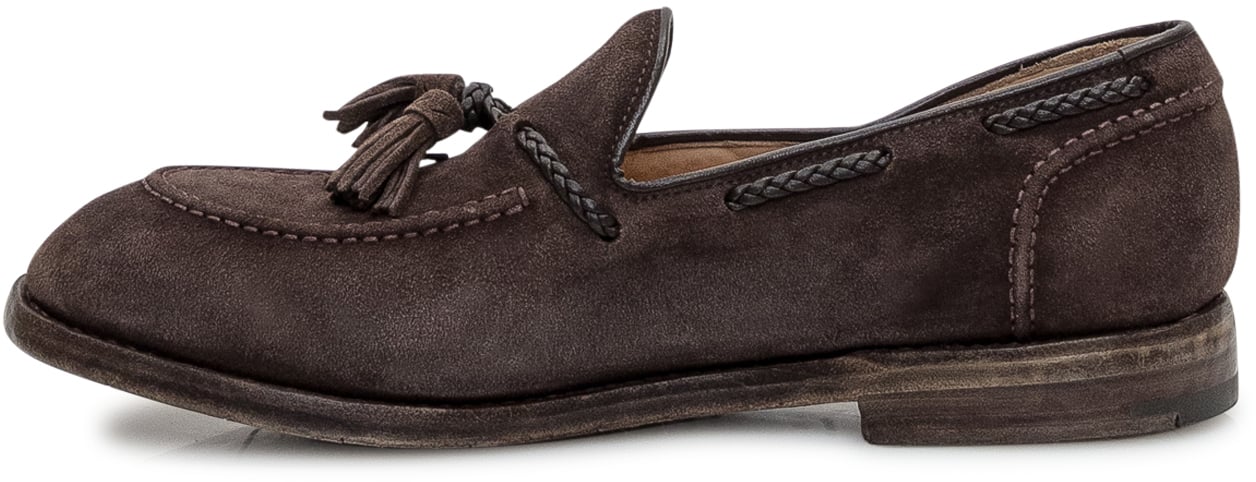 Premiata Mocassino in Pelle Bruin