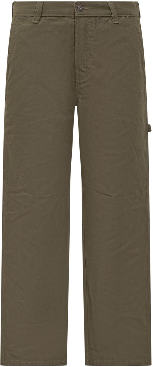 Dickies Pantaloni Canvas Carpenter Groen