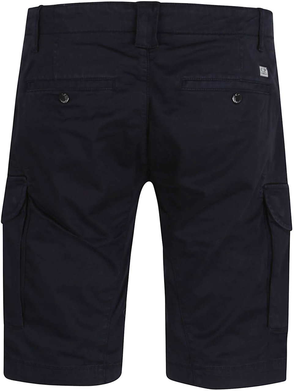 CP Company sateen stretch cargo shorts Blauw
