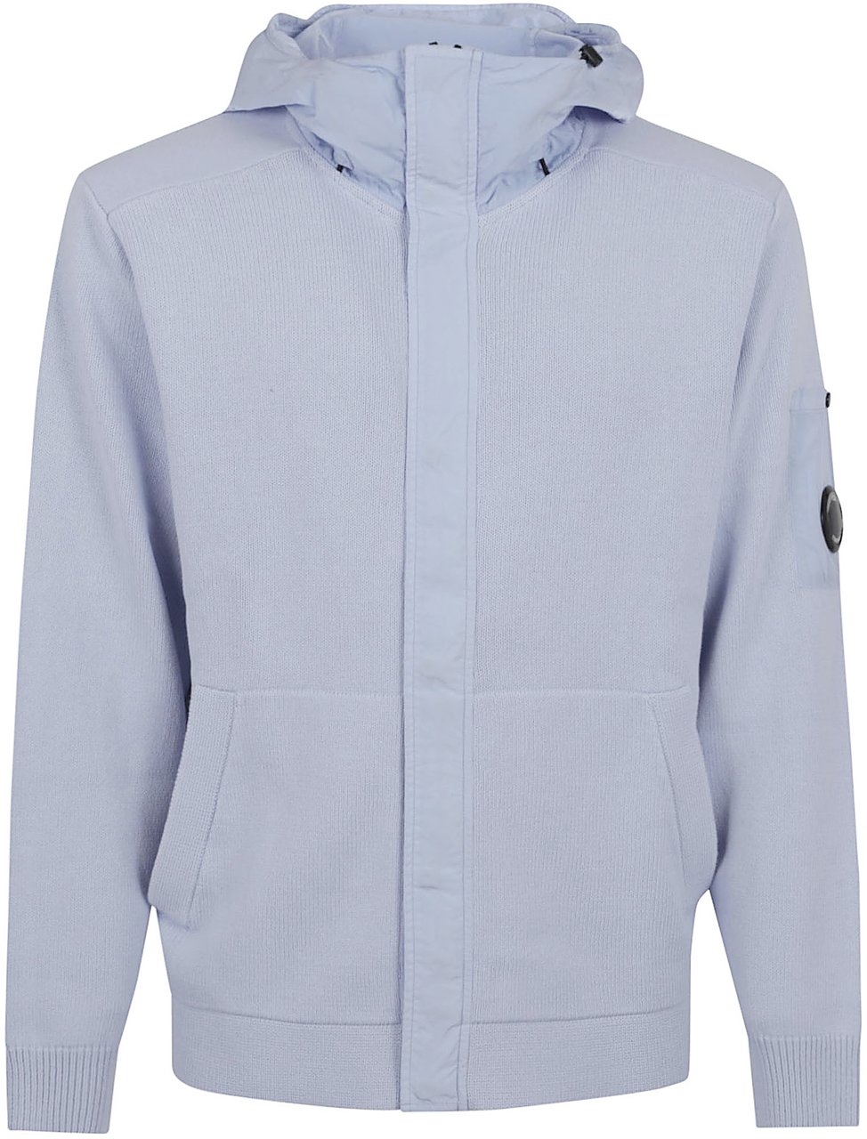 CP Company hooded knit Blauw