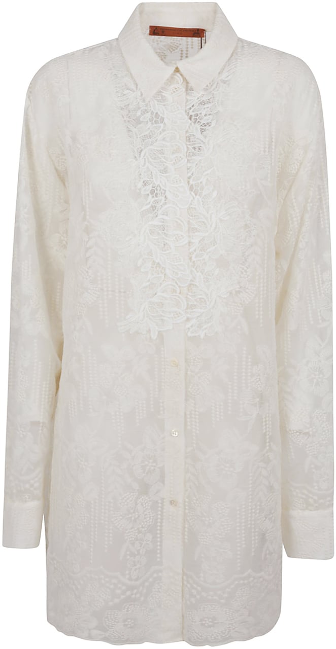 Ermanno Scervino over shirt Wit