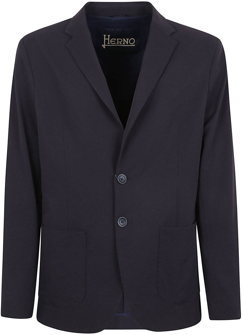 Herno padded jacket Blauw
