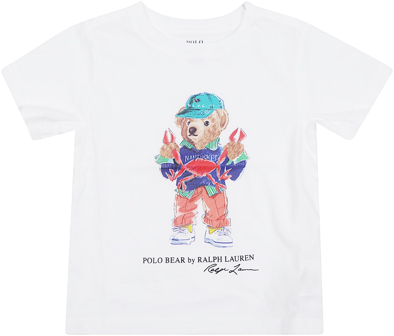 Ralph Lauren ss cn-knit shirts-t-shirt Wit
