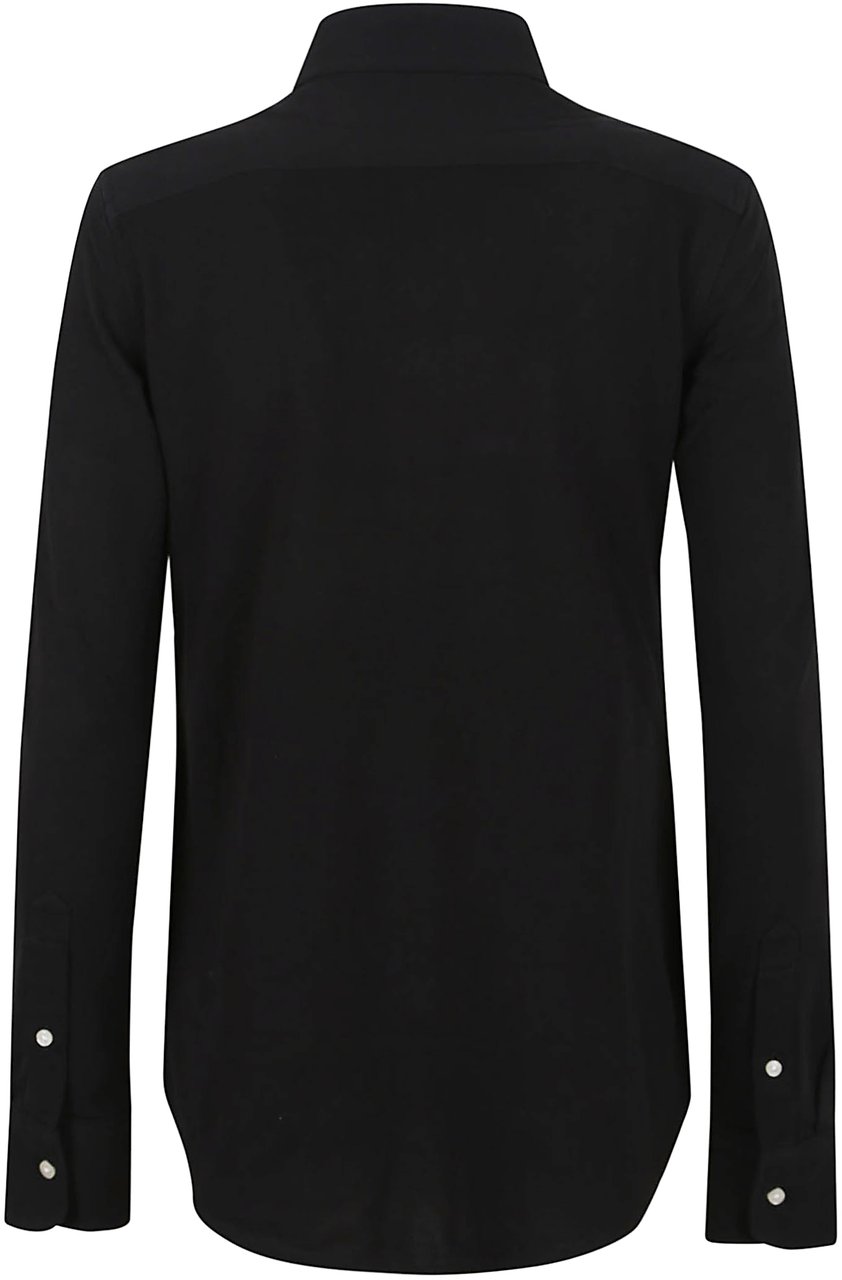 Ralph Lauren ls heidi-skinny-long sleeve-knit Zwart