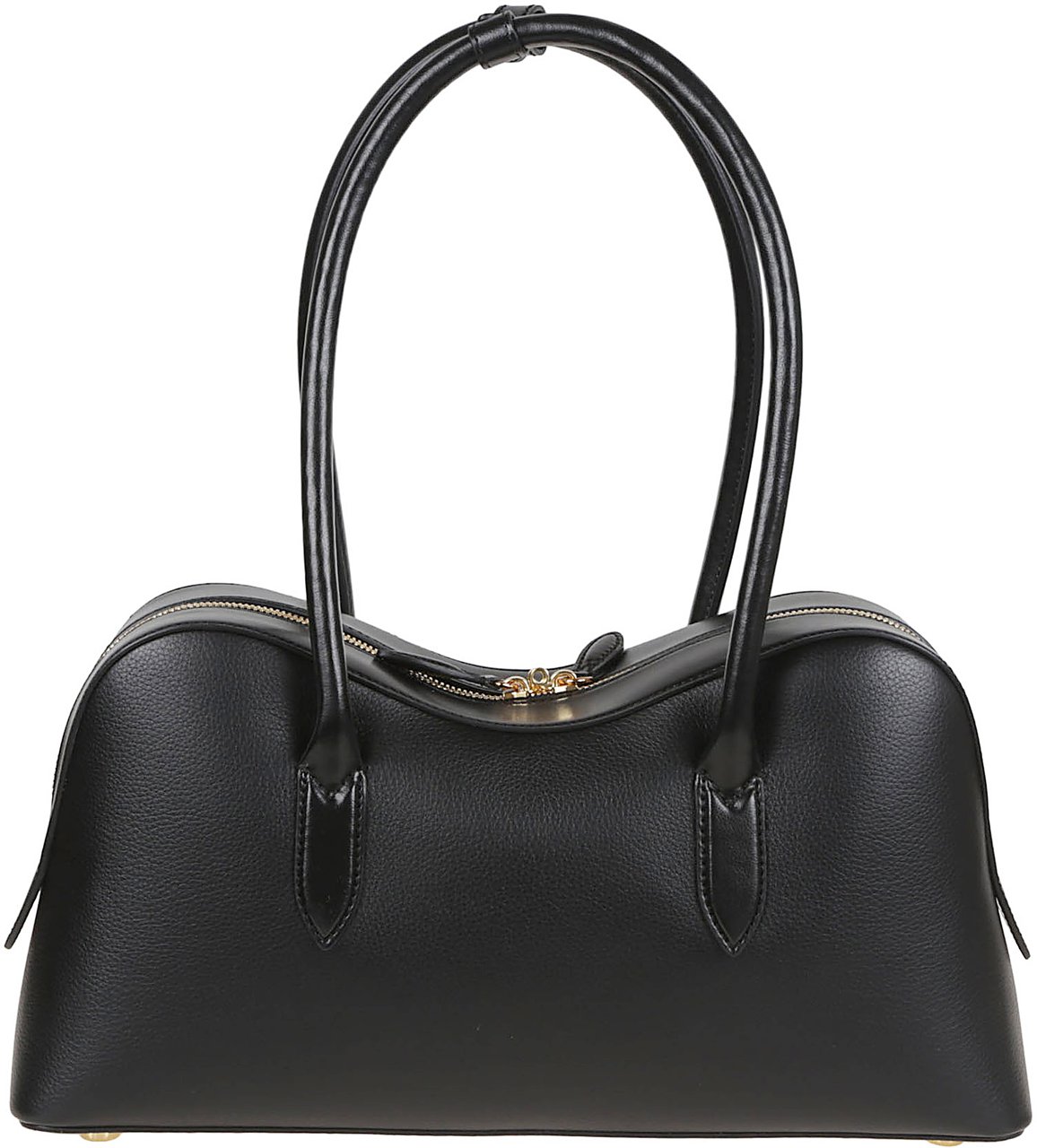 Stella McCartney tote embossed grainy eco mat Zwart