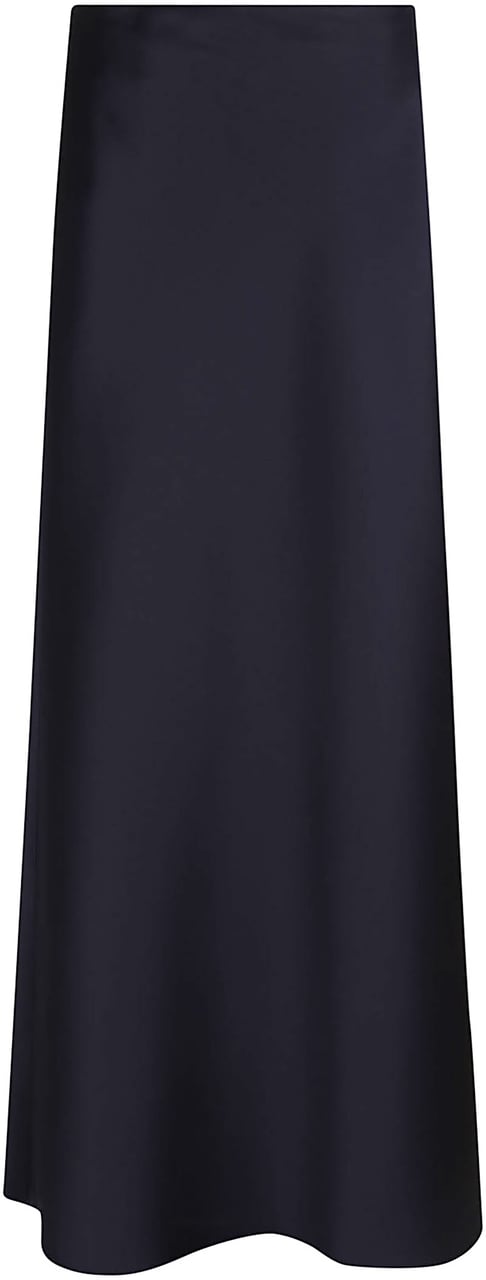 Alberta Ferretti mikado long skirt Blauw