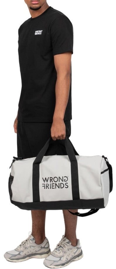 Wrong Friends WEEKENDER BAG - LIGHT GREY Grijs