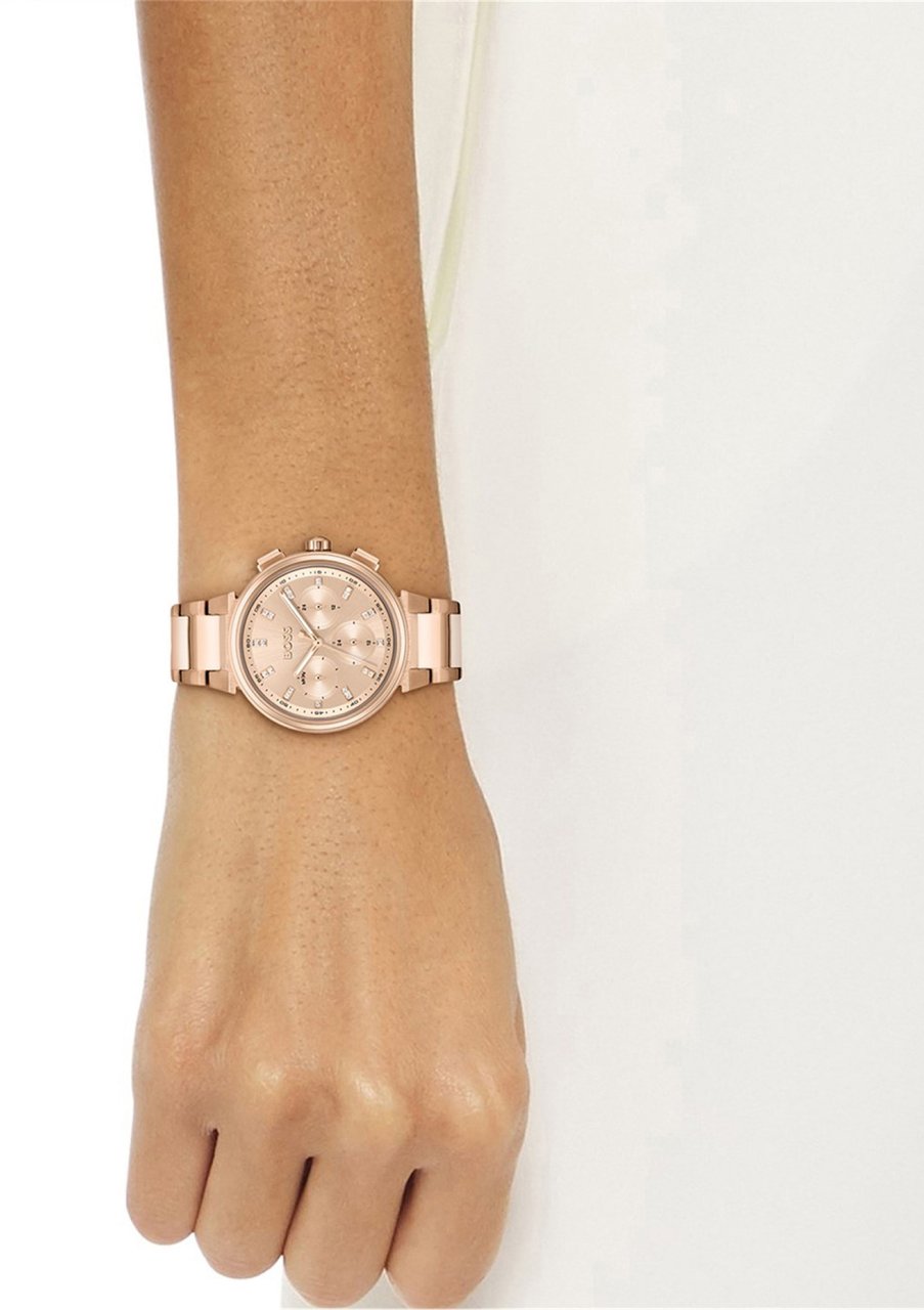 Boss One 38mm Quartz Watch Goud