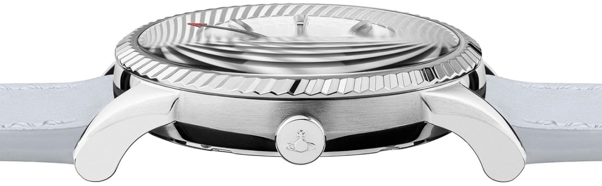 Vivienne Westwood Seymour Logo 38mm Quartz Watch Zilver