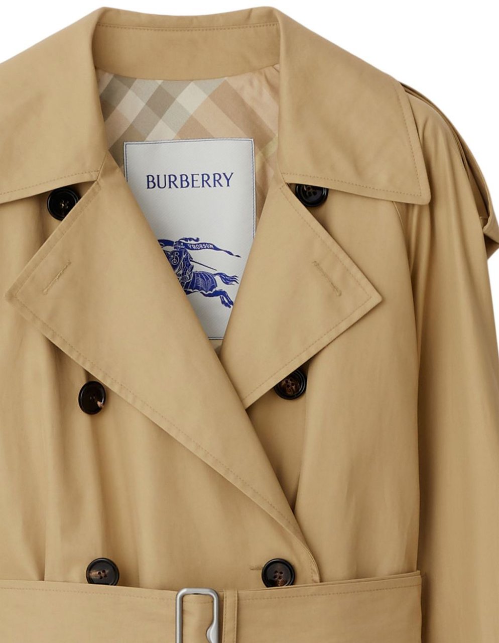 Burberry Coats Beige Beige