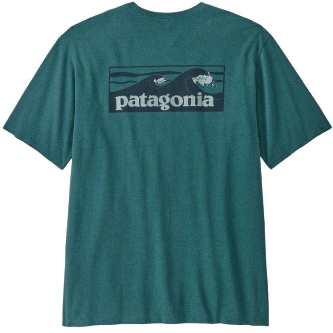 Patagonia Boardshort Logo Blauw