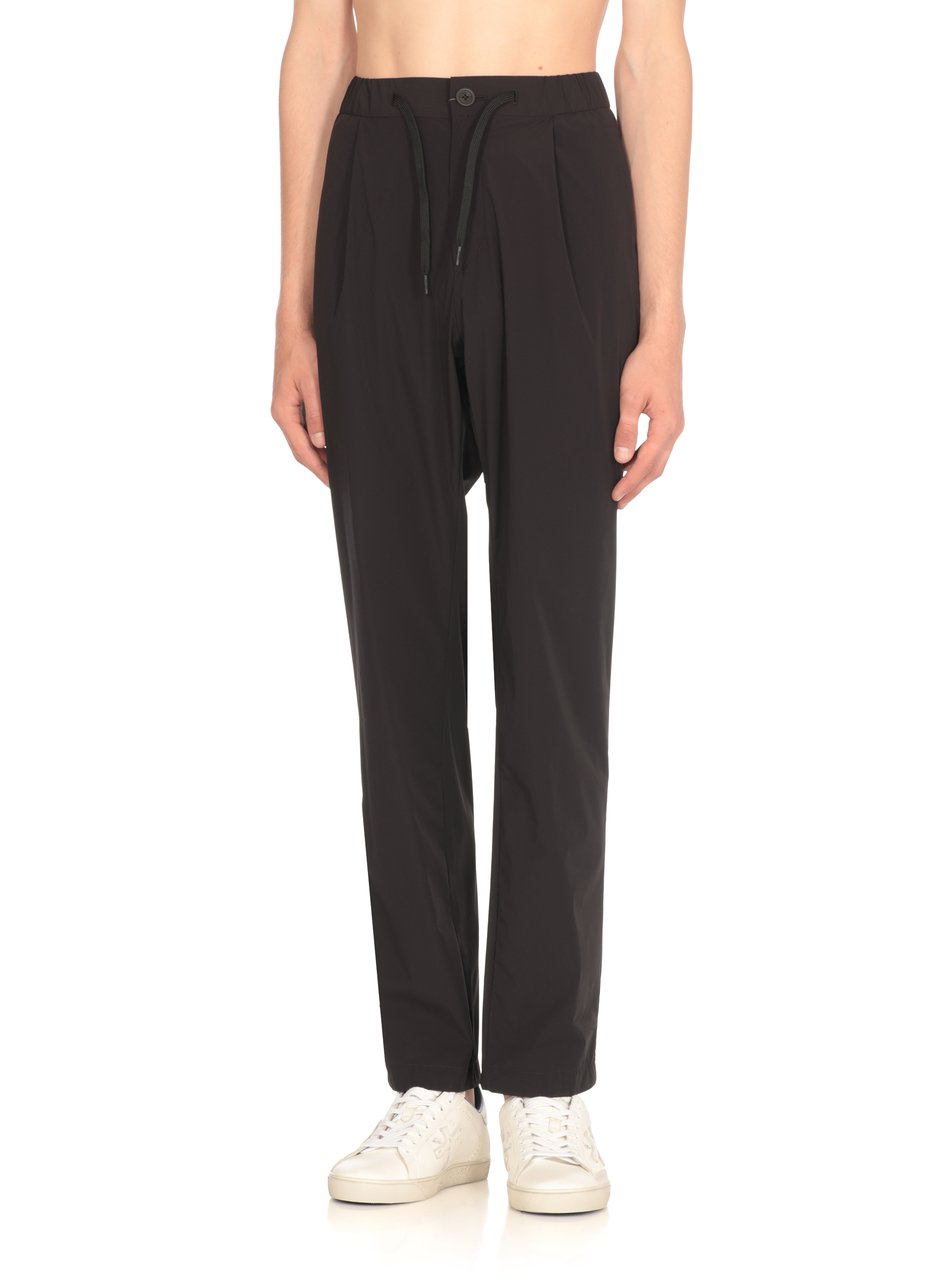 Herno HERNO Black Trousers Zwart