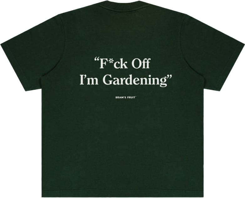 Bram's Fruit Heren F*Ck Off T-Shirt Groen Groen