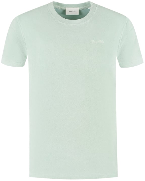 Pure Path Cursive Terry T-Shirt Groen