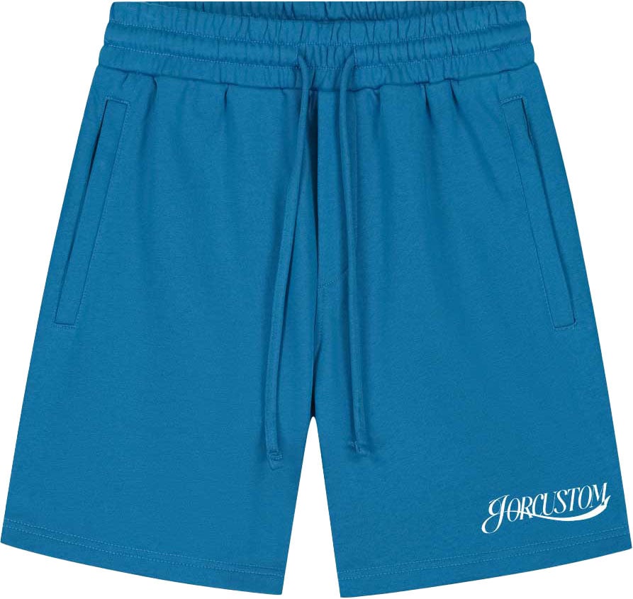 JORCUSTOM Script SumSet Terry Short Petrol Grijs