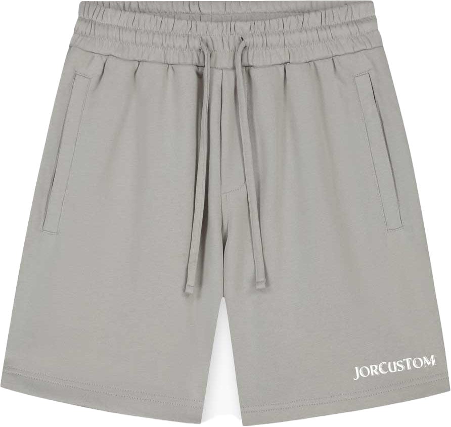 JORCUSTOM Ribbon SumSet Terry Short Grey Grijs