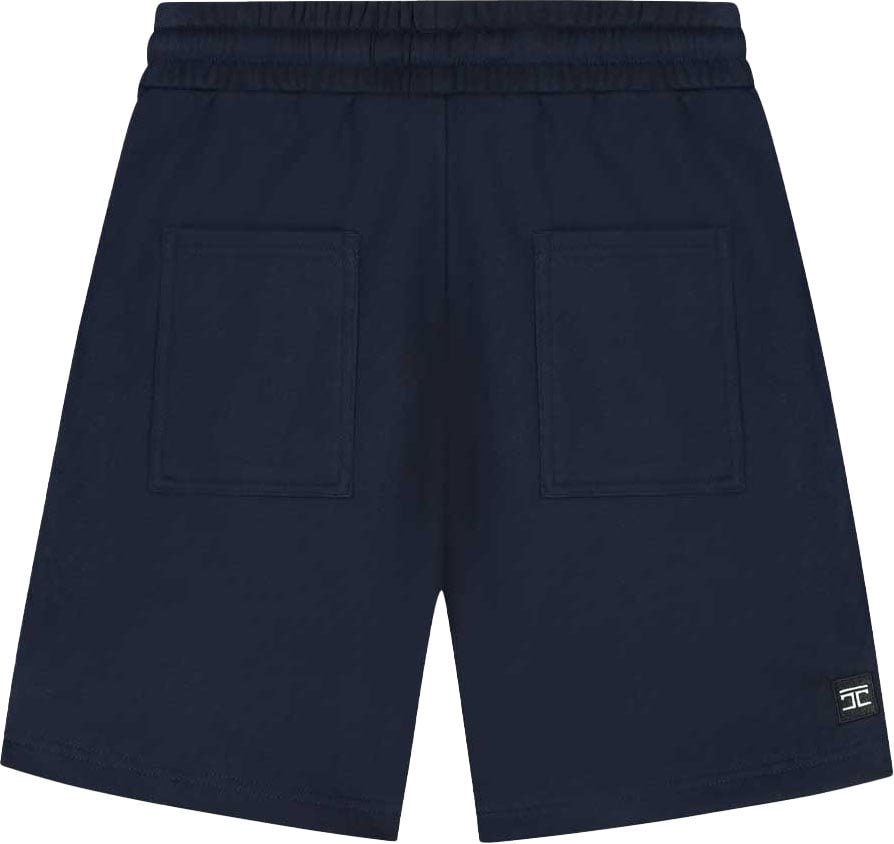 JORCUSTOM Ribbon SumSet Terry Short Navy Blauw