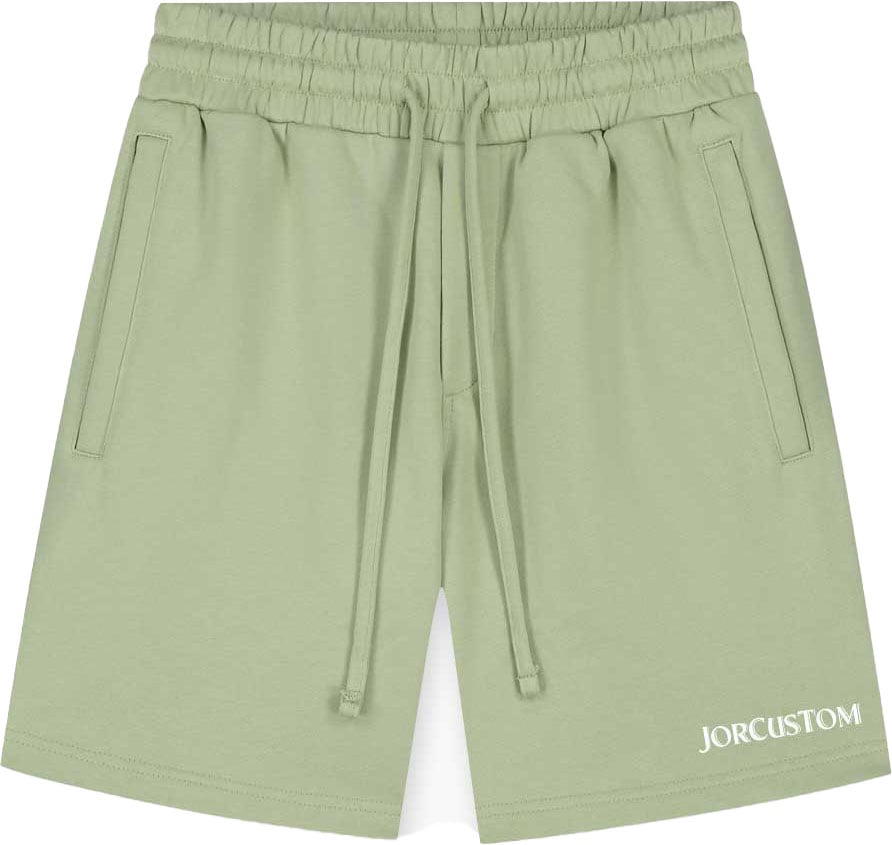JORCUSTOM Ribbon SumSet Terry Short SageGreen Blauw