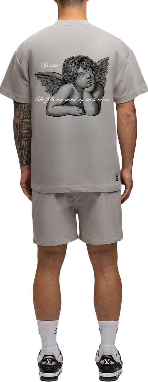 JORCUSTOM Angel SumSet Swimshort Grey Grijs