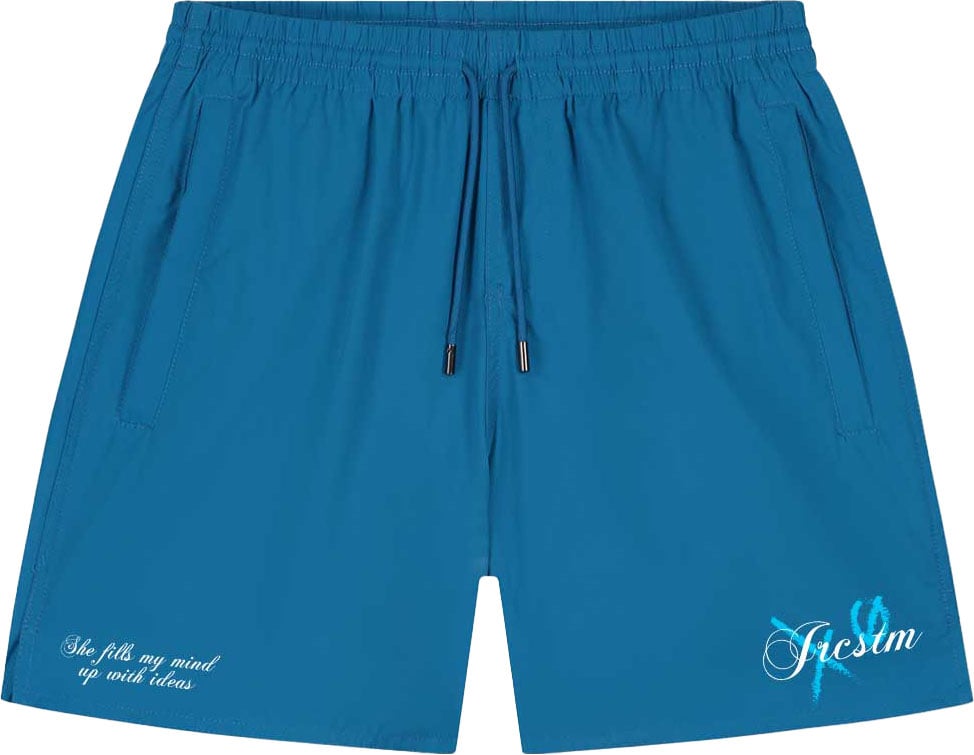 JORCUSTOM Angel SumSet Swimshort Petrol Blauw