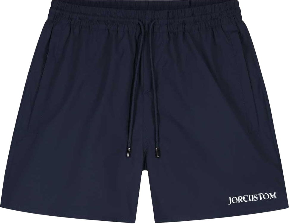 JORCUSTOM Ribbon SumSet Swimshort Navy Blauw