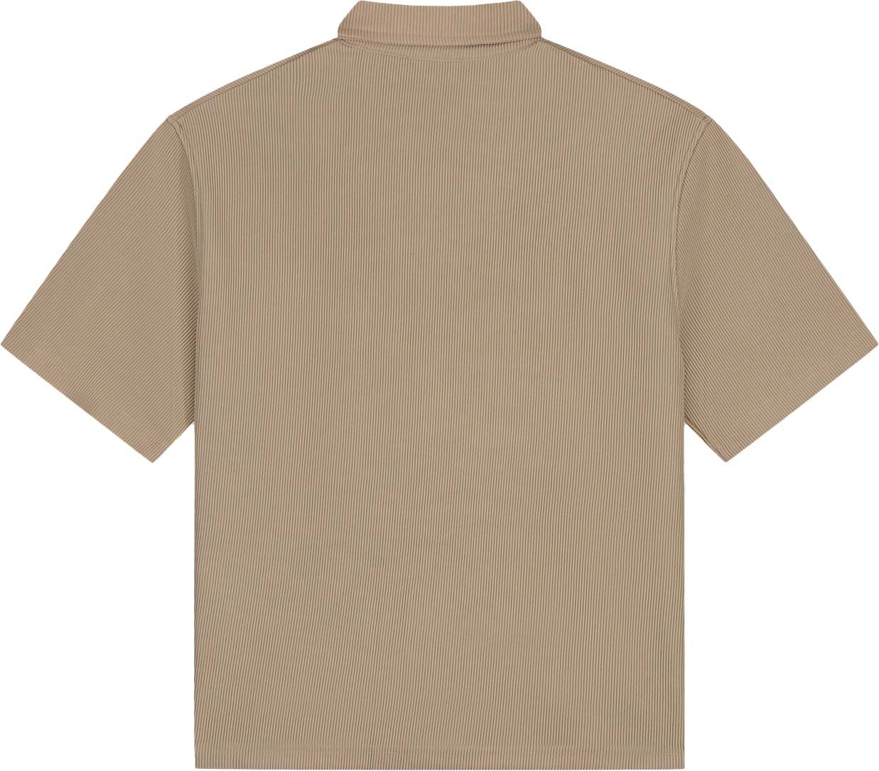 JORCUSTOM Pleated Shirt Sand Beige