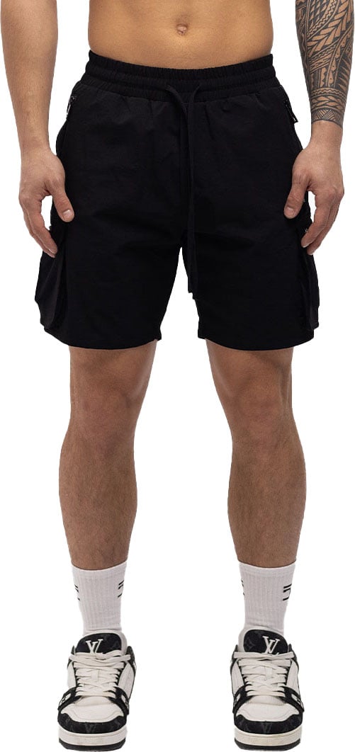 JORCUSTOM Original Cargo Short Black Zwart