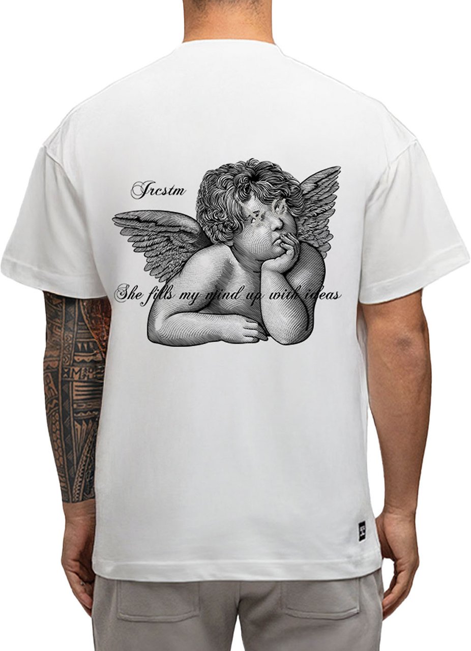 JORCUSTOM Artist SumSet Lf T-Shirt Wh-SaGreen Groen