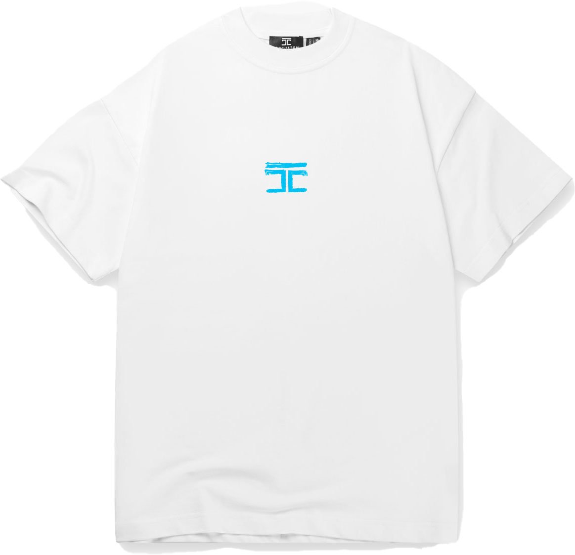 JORCUSTOM Artist SumSet Lf T-Shirt Wh-Petrol Blauw