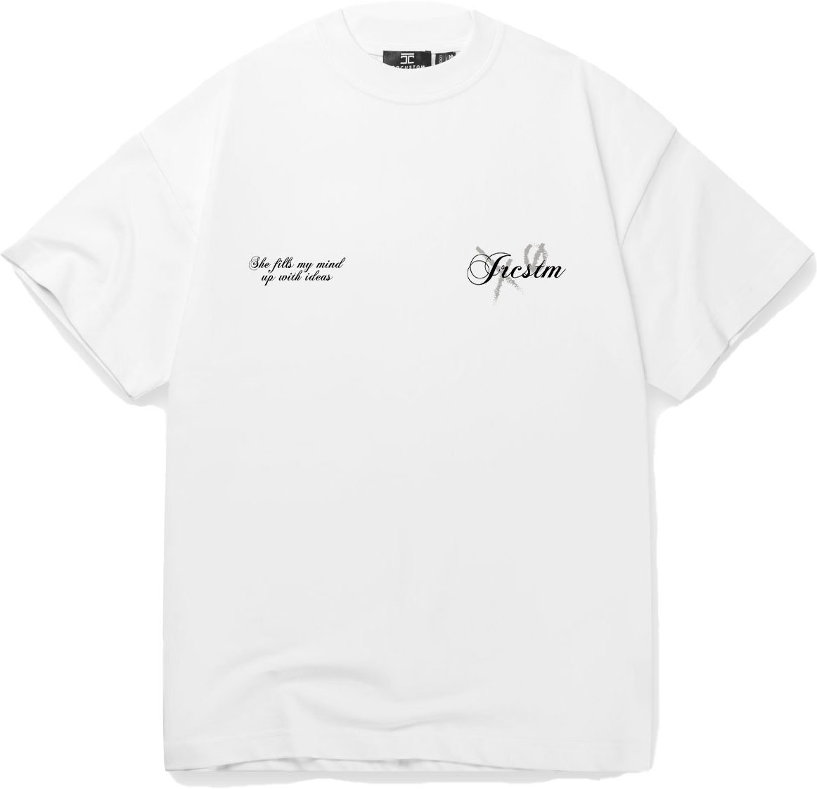 JORCUSTOM Angel SumSet Lf T-Shirt Wh-Grey Grijs