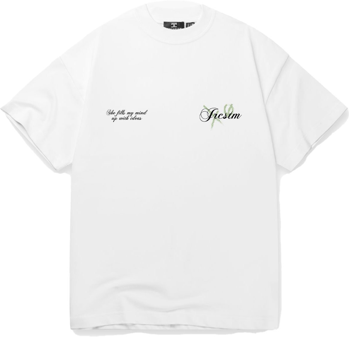 JORCUSTOM Angel SumSet Lf T-Shirt Wh-SaGreen Groen