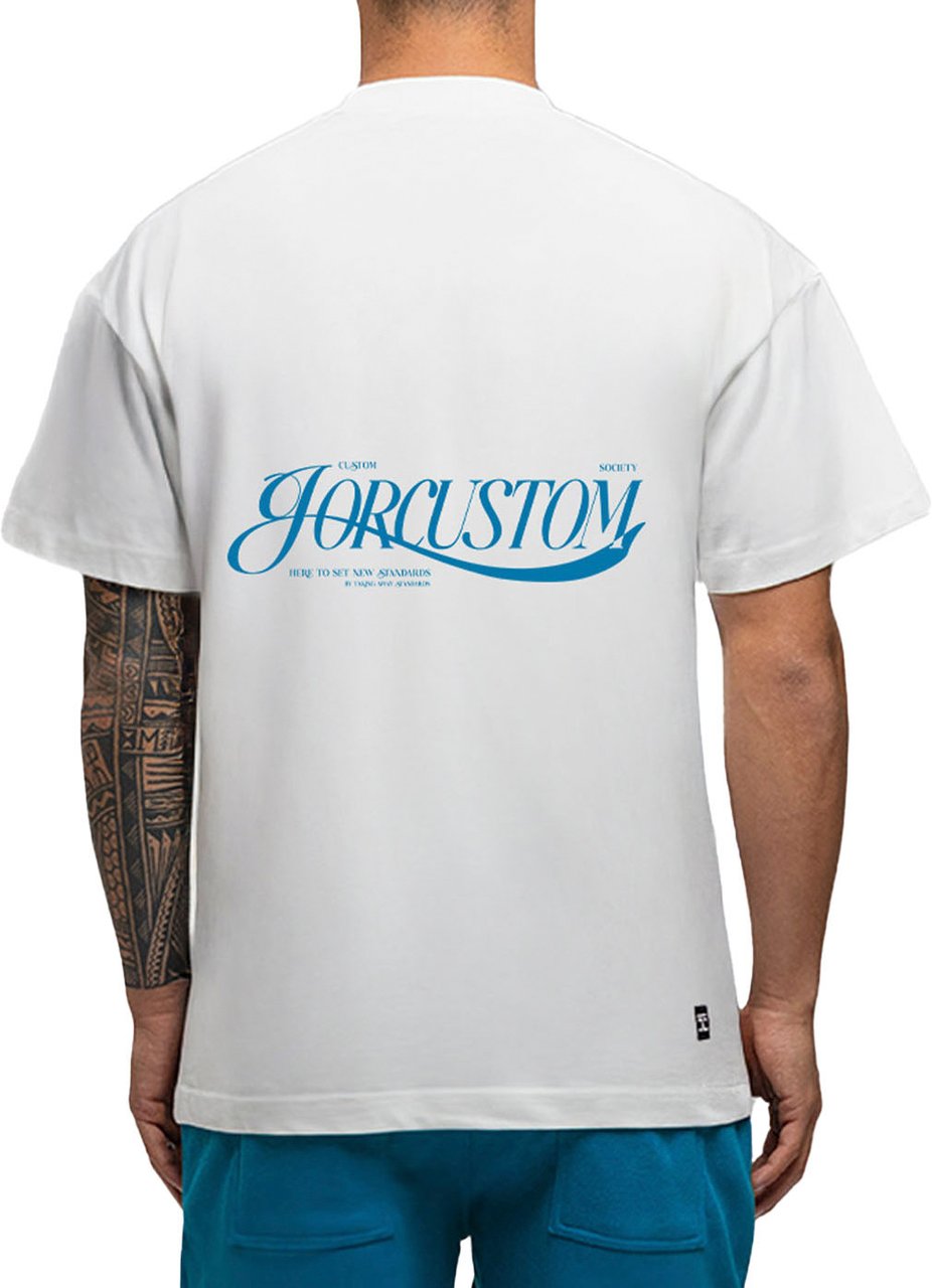 JORCUSTOM Angel SumSet Lf T-Shirt Wh-SaGreen Groen