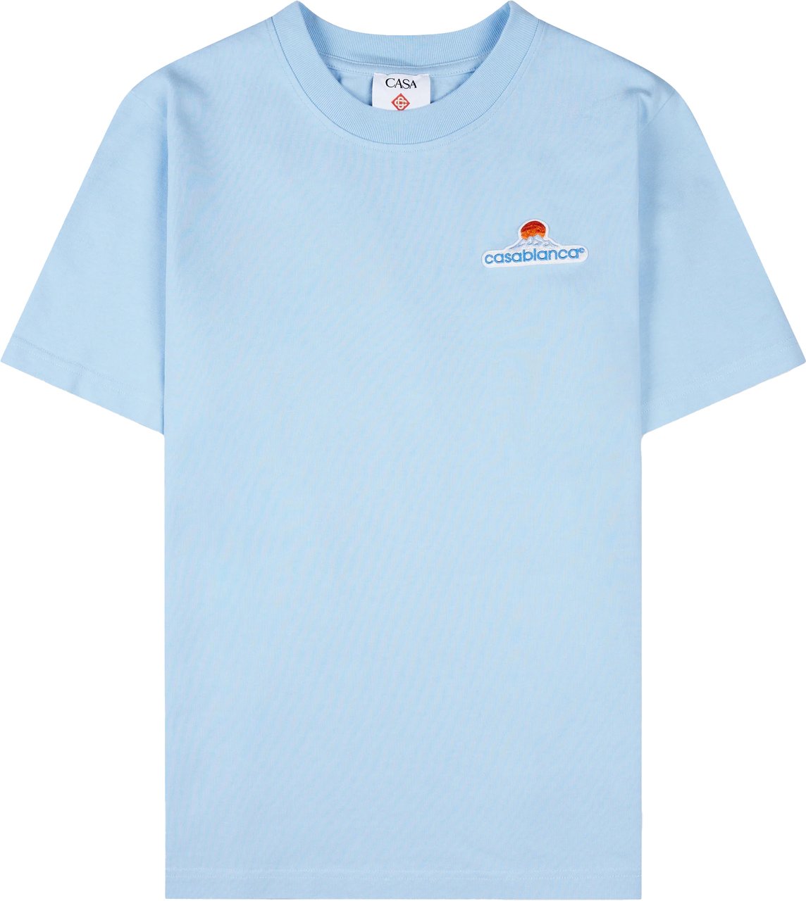 Casablanca t-shirt blauw Blauw