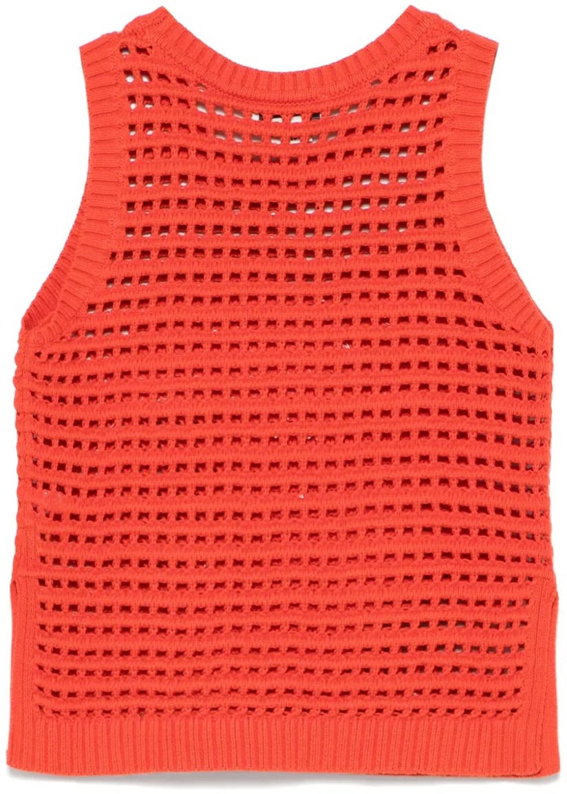 Stella McCartney top oranje Oranje