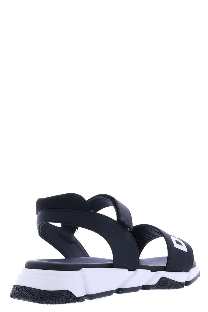 Dsquared2 Kids Fusbet Sandals Dsquared2 Print Zwart