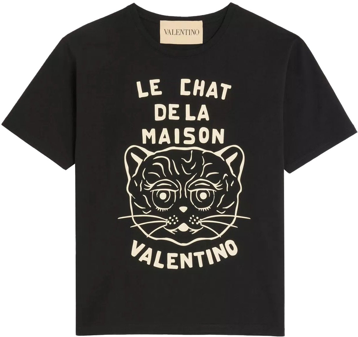 Valentino Le Chat De La Maison Black Zwart