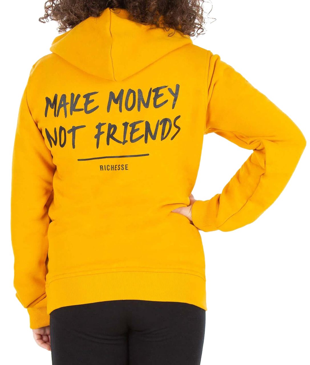 Richesse Richesse Infantry Hoodie JR Yellow Geel