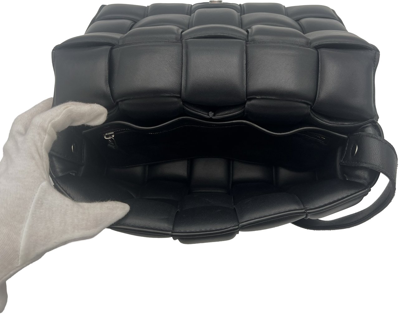 Bottega Veneta Bottega Veneta Padded Cassette - Black Zwart