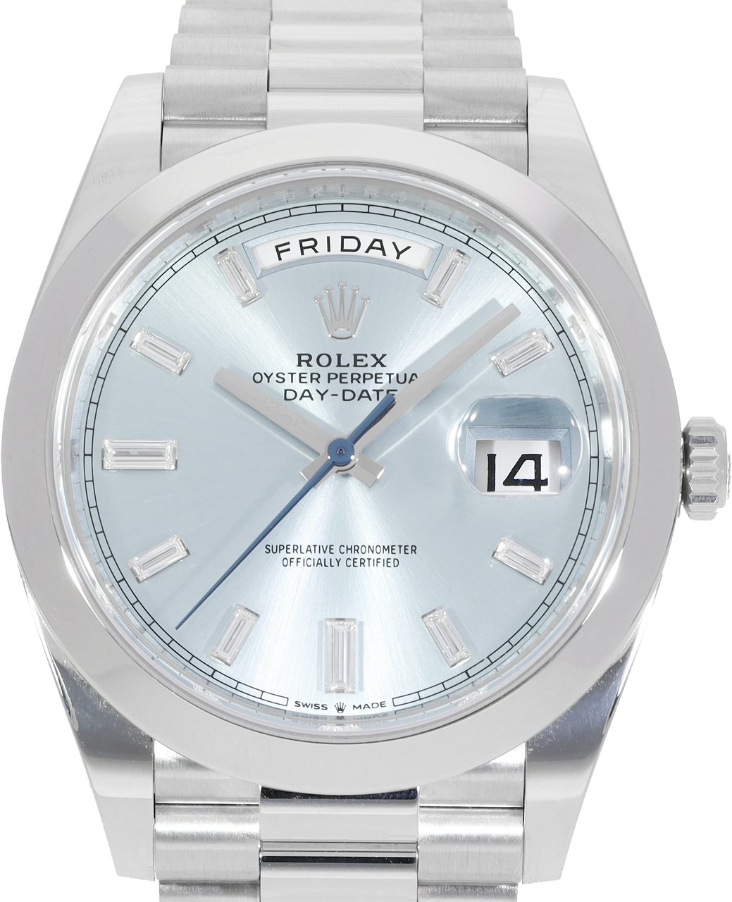 Rolex Day-Date Blauw