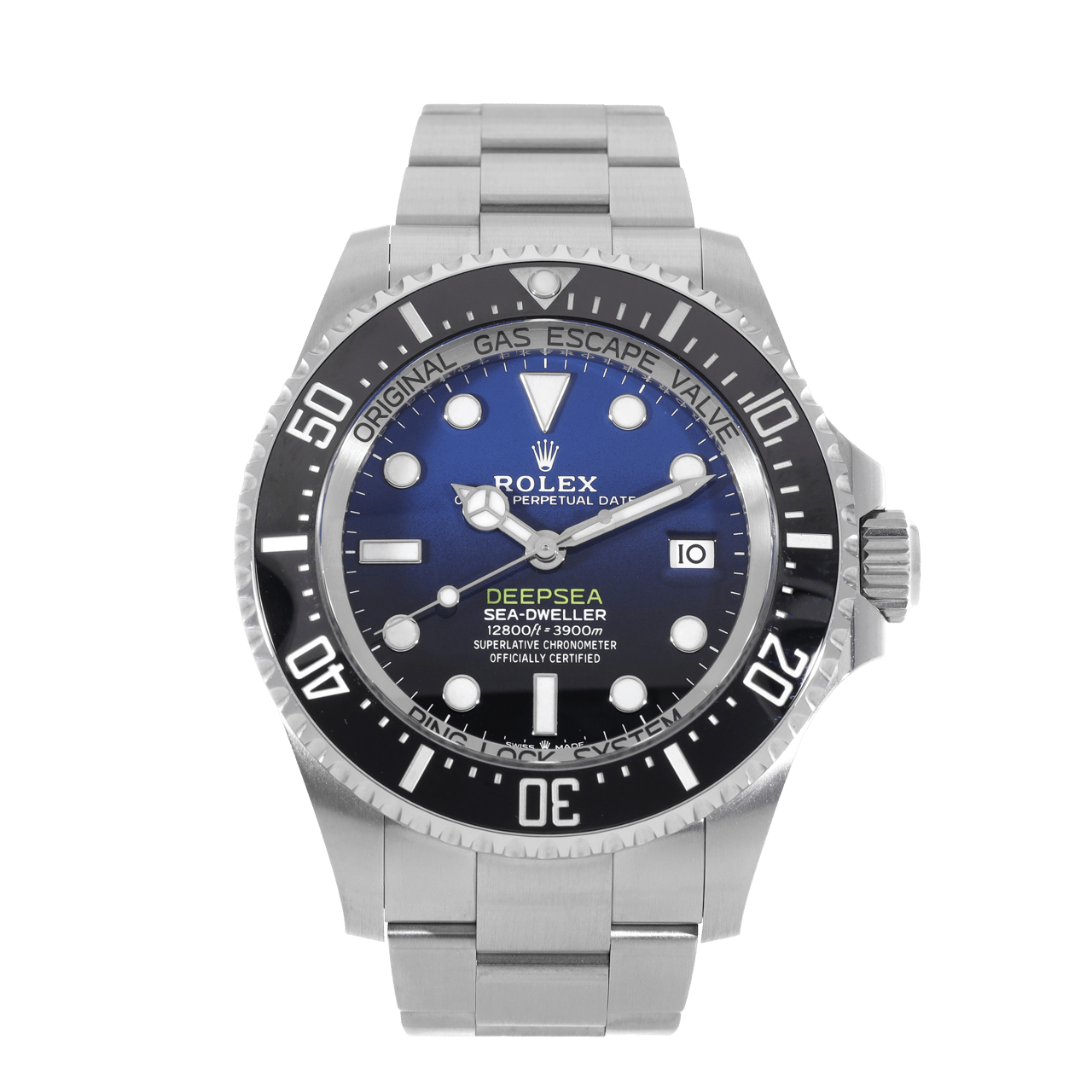 Rolex Sea-Dweller Blauw