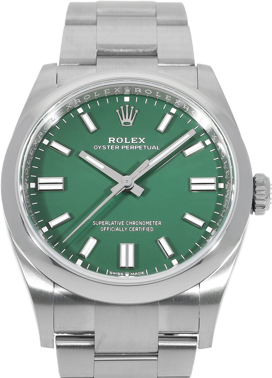 Rolex Oyster Perpetual Groen