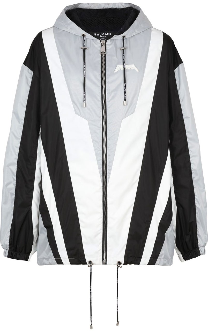 Balmain Balmain Windbreaker Jacket Zwart