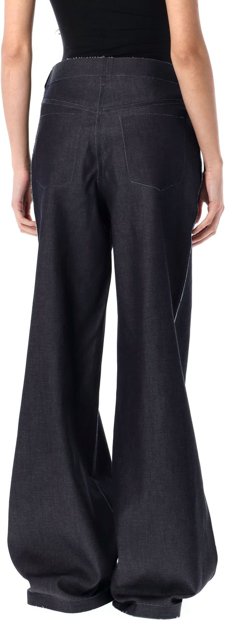 Marni Wide Denim Blu Blauw