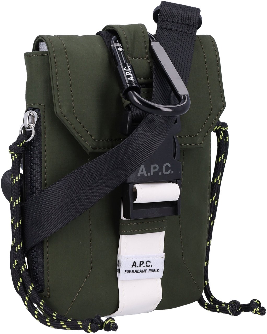 A.P.C. Crossbody Trek Dark Khaki Bruin