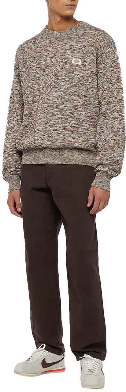 Dickies Trousers Marrone Scuro Bruin