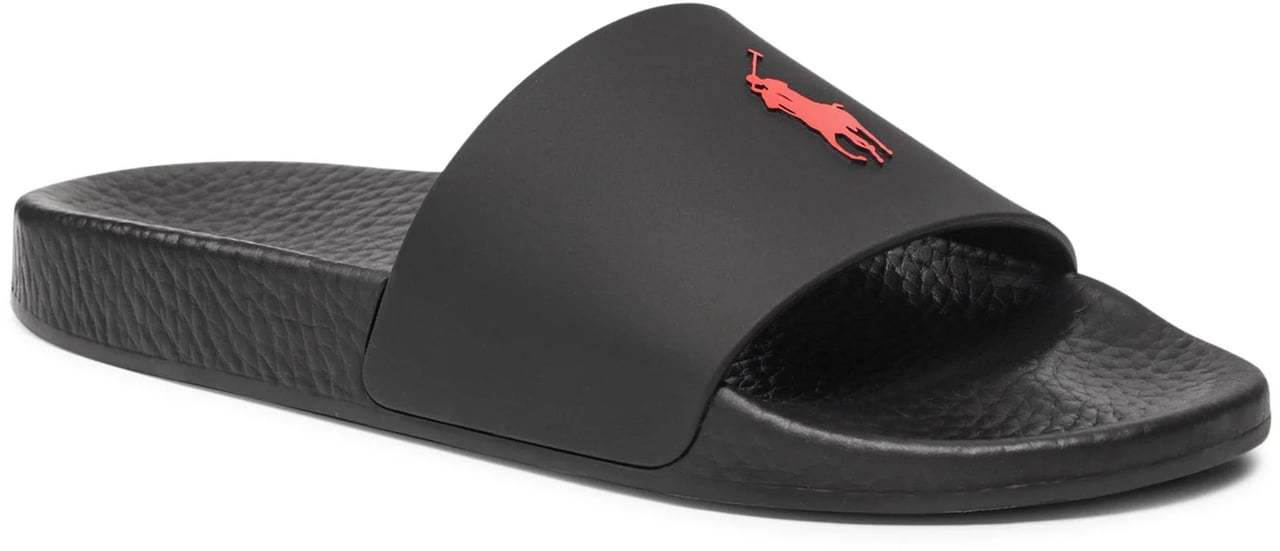 Ralph Lauren Slipper Black Zwart