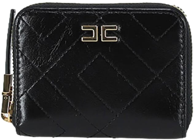 Elisabetta Franchi Wallets Black Zwart